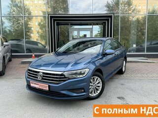 2020 Volkswagen Jetta VII, синий, 1779000 рублей, вид 1