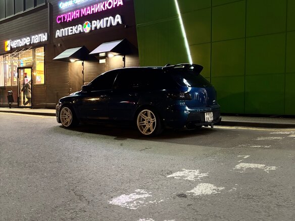 2007 Mazda 3 I (BK) Рестайлинг, синий, 550000 рублей - вид 3