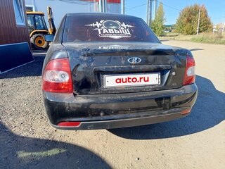 2008 Lada (ВАЗ) Priora I, чёрный, 210000 рублей, вид 5