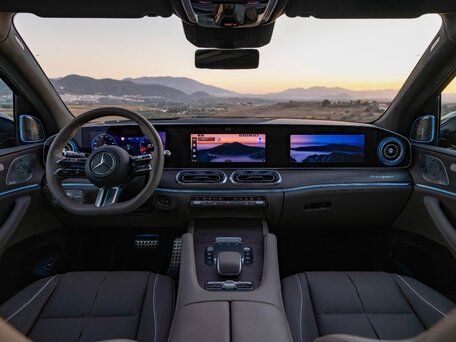 2026 Mercedes-Benz GLS 450 II (X167) Рестайлинг 2, чёрный, 17890000 рублей, вид 4