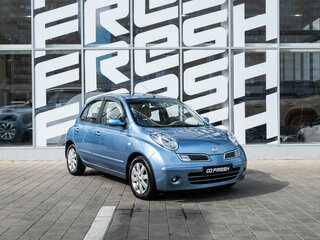 2008 Nissan Micra III (K12), синий, 599000 рублей, вид 1