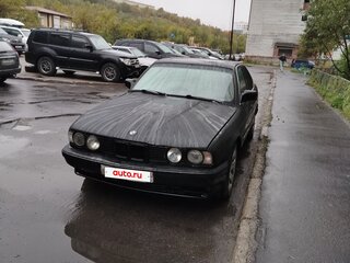 1990 BMW 5 серии 520i III (E34), чёрный, 230000 рублей, вид 2