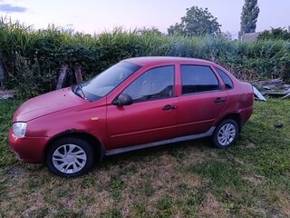 2006 Lada (ВАЗ) Kalina I, красный, 125000 рублей, вид 4