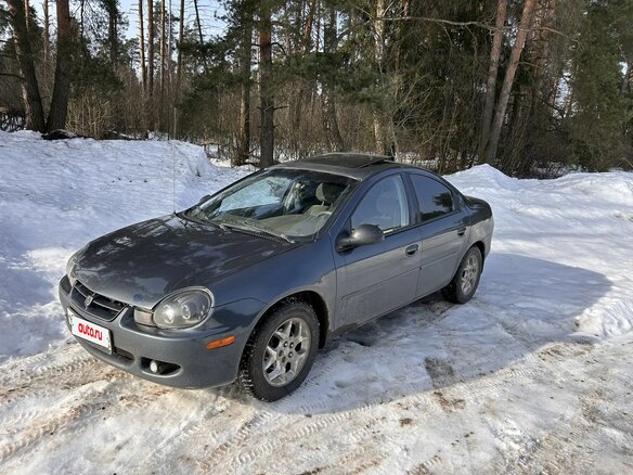 2001 Dodge Neon II, синий, 250000 рублей - вид 6