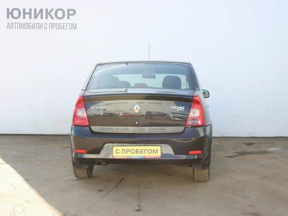 2010 Renault Logan I Рестайлинг, чёрный, 359000 рублей - вид 5
