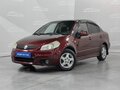 2008 Suzuki SX4 I (Classic), красный, 640000 рублей