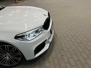 2019 BMW 5 серии 530i xDrive VII (G30/G31/G38), белый, 4150000 рублей, вид 5