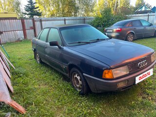 1989 Audi 80 IV (B3), синий, 100000 рублей, вид 3