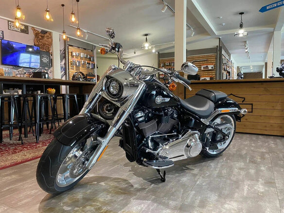 2024 Harley-Davidson Fat Boy, зелёный, 3350000 рублей - вид 6