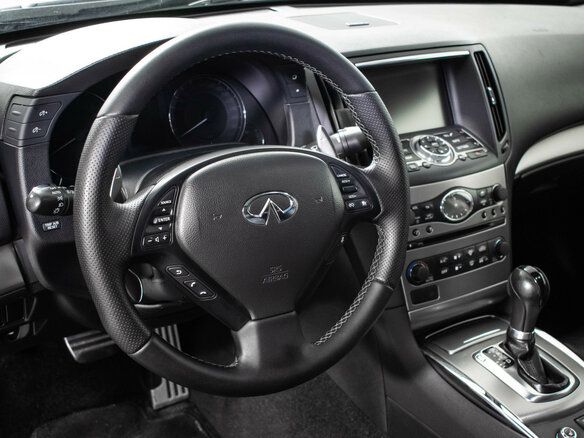2011 Infiniti G G25 IV, чёрный - вид 8