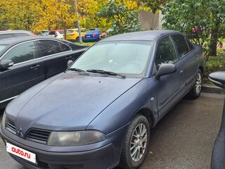 2002 Mitsubishi Carisma I Рестайлинг, синий, 370000 рублей, вид 1