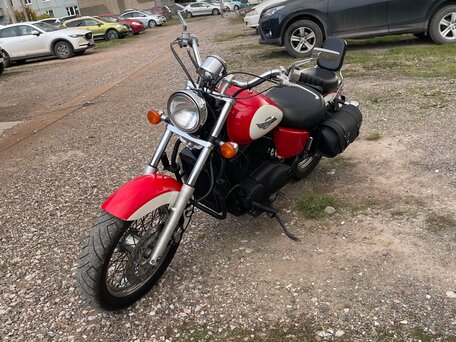 1997 Honda VT 1100, красный, 380000 рублей, вид 2