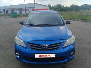 2010 Toyota Corolla X (E140, E150) Рестайлинг, синий, 910000 рублей, вид 1