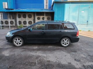 2003 Toyota Corolla Fielder IX (E120, E130), чёрный, 457000 рублей, вид 3