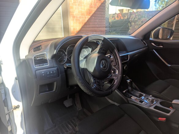 2015 Mazda CX-5 I Рестайлинг, белый, 1280000 рублей - вид 8