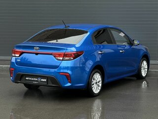 2017 Kia Rio IV, синий, 1175000 рублей, вид 4