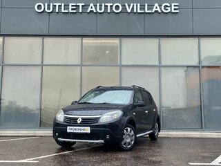 2012 Renault Sandero Stepway I, чёрный, 393000 рублей, вид 1