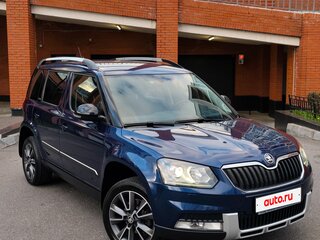 2017 Skoda Yeti I Рестайлинг, синий, 1555000 рублей, вид 5