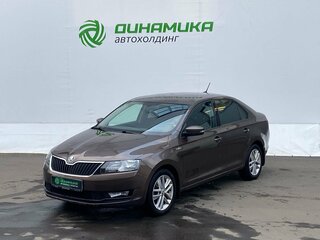 2019 Skoda Rapid I Рестайлинг, коричневый, 1350000 рублей, вид 1