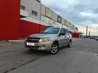 2013 Lada (ВАЗ) Granta I, бежевый, 429000 рублей, вид 1