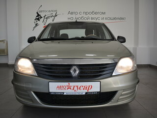 2011 Renault Logan I Рестайлинг, бежевый, 489000 рублей, вид 2