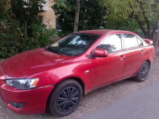 2007 Mitsubishi Lancer X, красный, 450000 рублей, вид 2