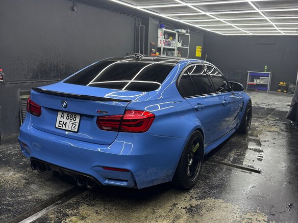 2016 BMW M3 V (F80), голубой, 5500000 рублей - вид 3