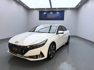 2022 Hyundai Elantra VII (CN7), белый, 1450000 рублей, вид 1