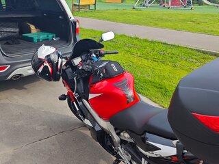 2002 Honda CBR 600F, красный, 400000 рублей, вид 4