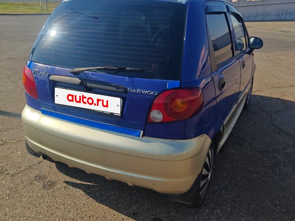 2007 Daewoo Matiz Best I Рестайлинг, синий - вид 5