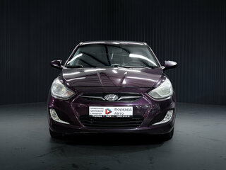 2011 Hyundai Solaris I, фиолетовый, 549000 рублей, вид 2