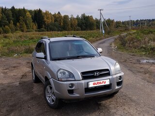 2004 Hyundai Tucson I, серебристый, 410000 рублей, вид 1