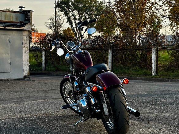2012 Harley-Davidson Sportster 1200, красный, 660000 рублей - вид 1