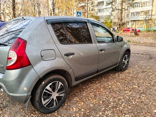 2011 Renault Sandero I, синий, 370000 рублей, вид 2