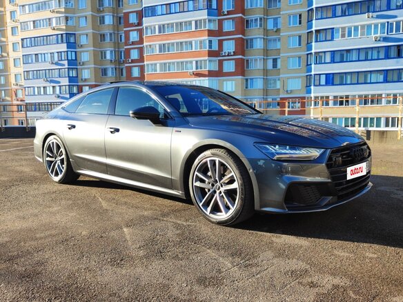 2021 Audi A7 55 TFSI II (4K), серый, 6200000 рублей - вид 7