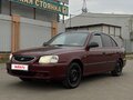2011 Hyundai Accent ТагАЗ II, пурпурный, 430000 рублей - вид 2