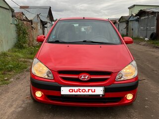2007 Hyundai Getz I Рестайлинг, красный, 498000 рублей, вид 2