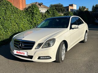 2011 Mercedes-Benz E-Класс 200 7G-Tronic IV (W212, S212, C207), белый, 1100000 рублей, вид 1