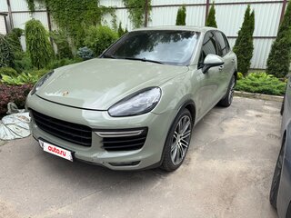 2014 Porsche Cayenne S II Рестайлинг (958), зелёный, 2550000 рублей, вид 1