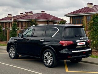 2017 Infiniti QX80 I Рестайлинг, чёрный, 3300000 рублей, вид 5