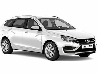2026 Lada (ВАЗ) Vesta SW I Рестайлинг (NG), белый, 1910000 рублей, вид 1