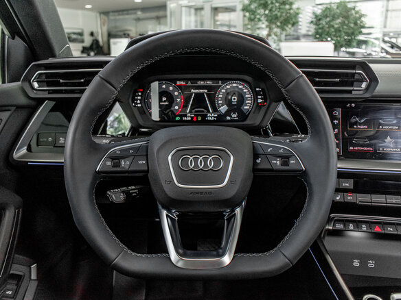 2025 Audi A3 35 TFSI IV (8Y) Рестайлинг, серый - вид 10