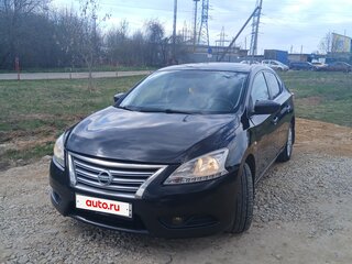 2015 Nissan Sentra VII (B17), чёрный, 684500 рублей, вид 1