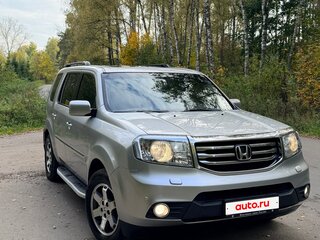 2012 Honda Pilot II Рестайлинг, серый, 2070000 рублей, вид 4