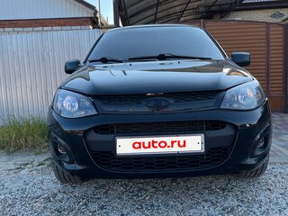 2015 Lada (ВАЗ) Kalina II, чёрный, 549990 рублей, вид 2
