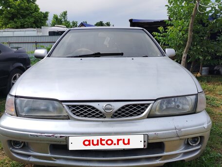 1997 Nissan Pulsar V (N15), серебристый, вид 1