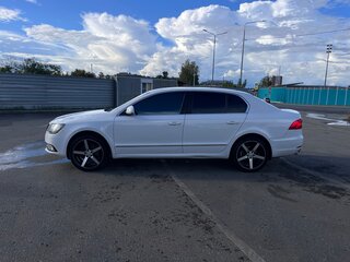 2013 Skoda Superb DSG II Рестайлинг, белый, 1150000 рублей, вид 4