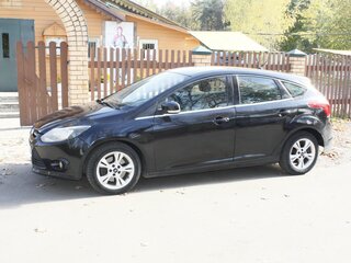 2011 Ford Focus III, чёрный, 618000 рублей, вид 3