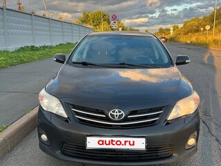 2011 Toyota Corolla X (E140, E150) Рестайлинг, чёрный, 899999 рублей, вид 1
