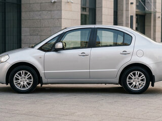 2008 Suzuki SX4 I (Classic), серебристый, 760000 рублей, вид 4